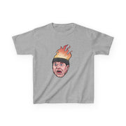 Flaming Beanie Kids T-Shirt 3