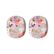 Pastel Pink Floral Pattern AirPods Max Case 3