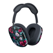 Black Floral Pattern AirPods Max Case 2