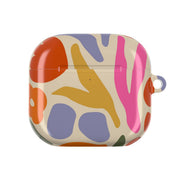 Abstract Floral Pattern - Floral AirPods Case 4