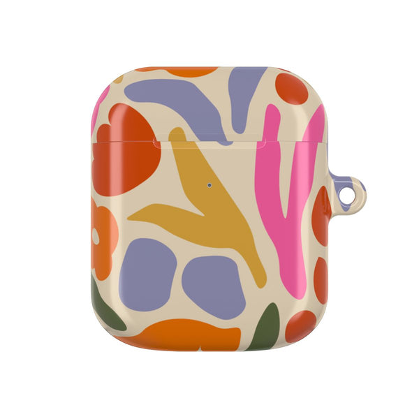 Abstract Floral Pattern - Floral AirPods case — AirPods 1