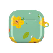 Yellow And Orange Pattern - Floral AirPods Case 4