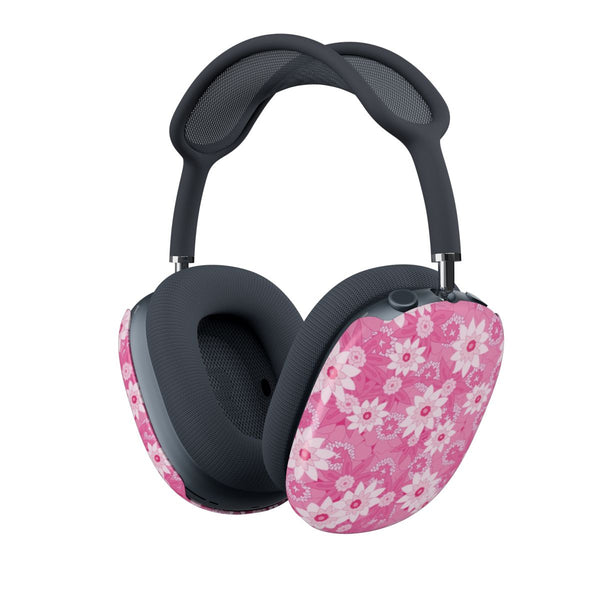Pink Flowers - Floral Patterns AirPods Max Case
