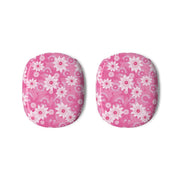 Pink Flowers - Floral Patterns AirPods Max Case 3