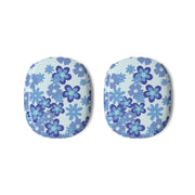 Blue Flowers - Floral Patterns AirPods Max Case 3