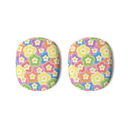 Psychedelic Flowers - Floral Patterns AirPods Max Case 3