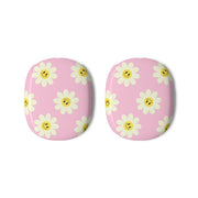 Pastel Pink Smiley Daisies Pattern AirPods Max Case 3