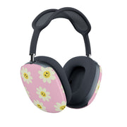Pastel Pink Smiley Daisies Pattern AirPods Max Case 2
