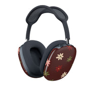 Dark Whimsical Flower Pattern AirPods Max Case 1