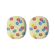 Pastel Pressed Flowers Pattern AirPods Max Case 3