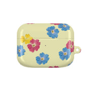 Pastel Pressed Flowers Pattern AirPods Case 5