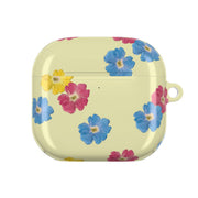 Pastel Pressed Flowers Pattern AirPods Case 4