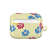 Pastel Pressed Flowers Pattern AirPods Case 7