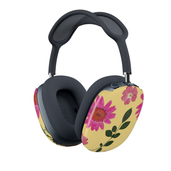 Pressed Plants Yellow AirPods Max Case