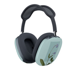 Abstract Blue Pressed Flower AirPods Max Case
