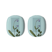 Abstract Blue Pressed Flower AirPods Max Case 3