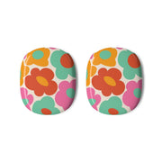 Abstract Trippy Retro Flowers AirPods Max Case 3