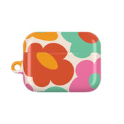 Abstract Trippy Retro Flowers AirPods Case 6