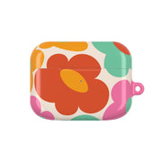 Abstract Trippy Retro Flowers AirPods Case 5