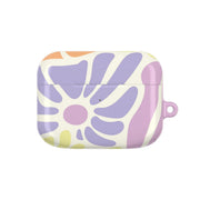 Pastel Abstract Flowers AirPods Case 5