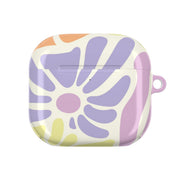 Pastel Abstract Flowers AirPods Case 4