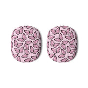 Pink And Black Butterfly - Butterfly Patterns AirPods Max Case 3