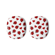 Ladybugs And Hearts Pattern AirPods Max Case 3