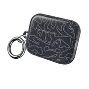 Track Outlines Gray AirPods Case 8