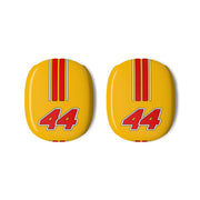 Retro Yellow And Red Hamilton AirPods Max Case 3