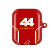 Stripes 44 Hamilton AirPods Case 1