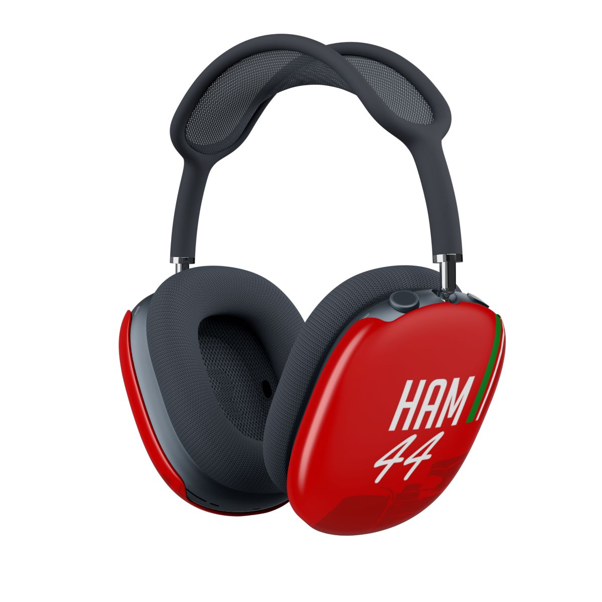 Dark Red Hamilton 44 AirPods Max Case