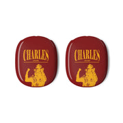 Charles Red And Gold AirPods Max Case 3