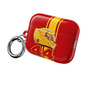 Red & Yellow 44 Helmet - Hamilton AirPods Case 8