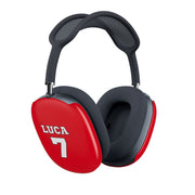 Red - Personalised Football AirPods Max Case 2