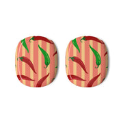 Chilis With Stripes Pattern AirPods Max Case 3