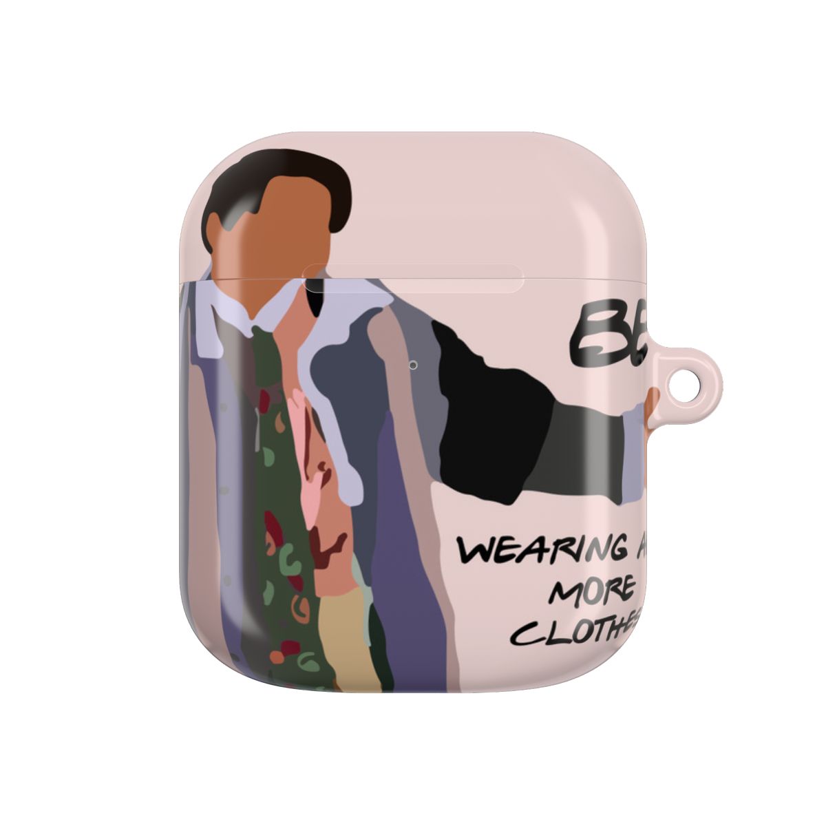 Could I Be Wearing Any More Clothes AirPods Case
