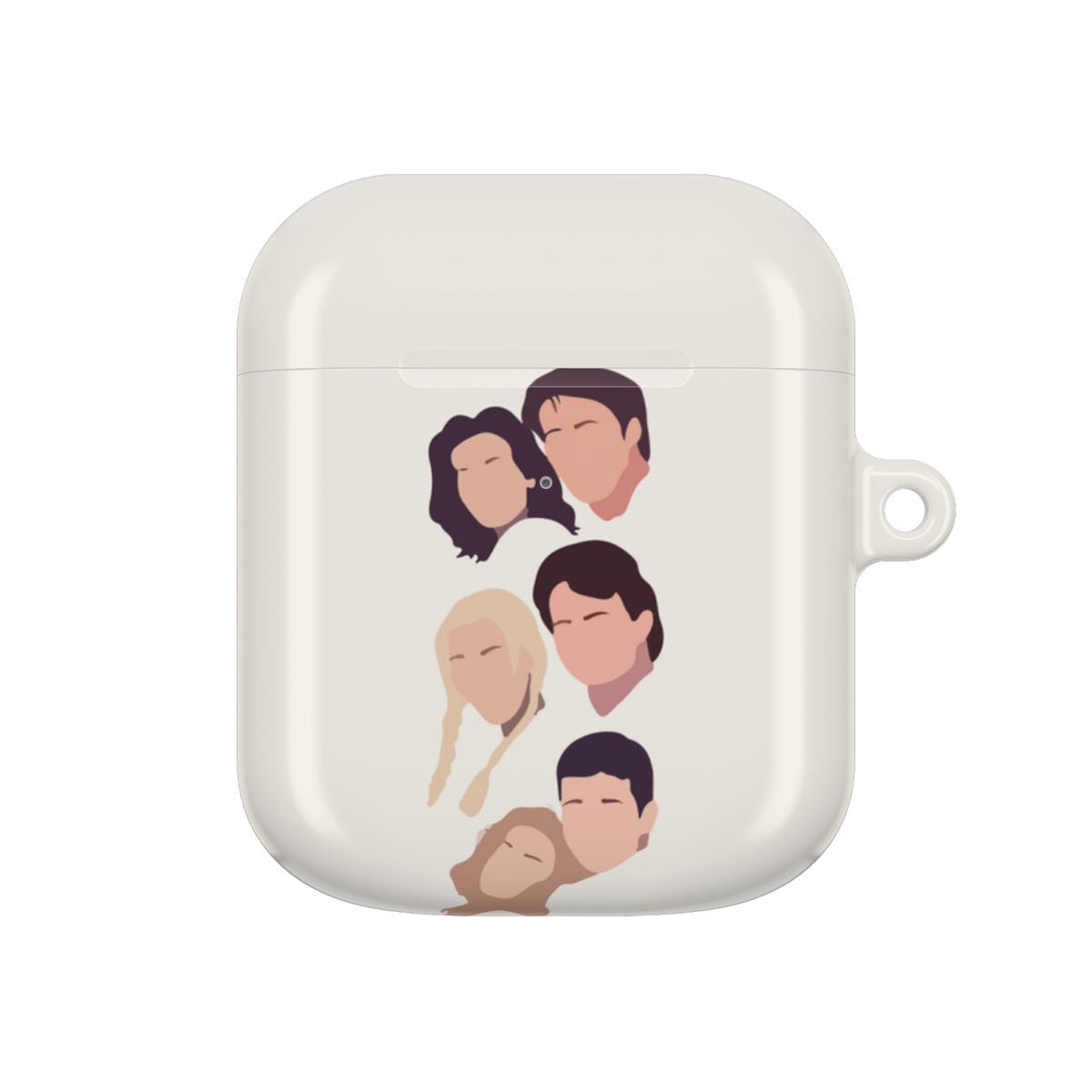 Cast Faces AirPods Case
