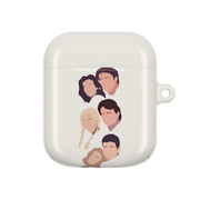 Cast Faces AirPods Case 1