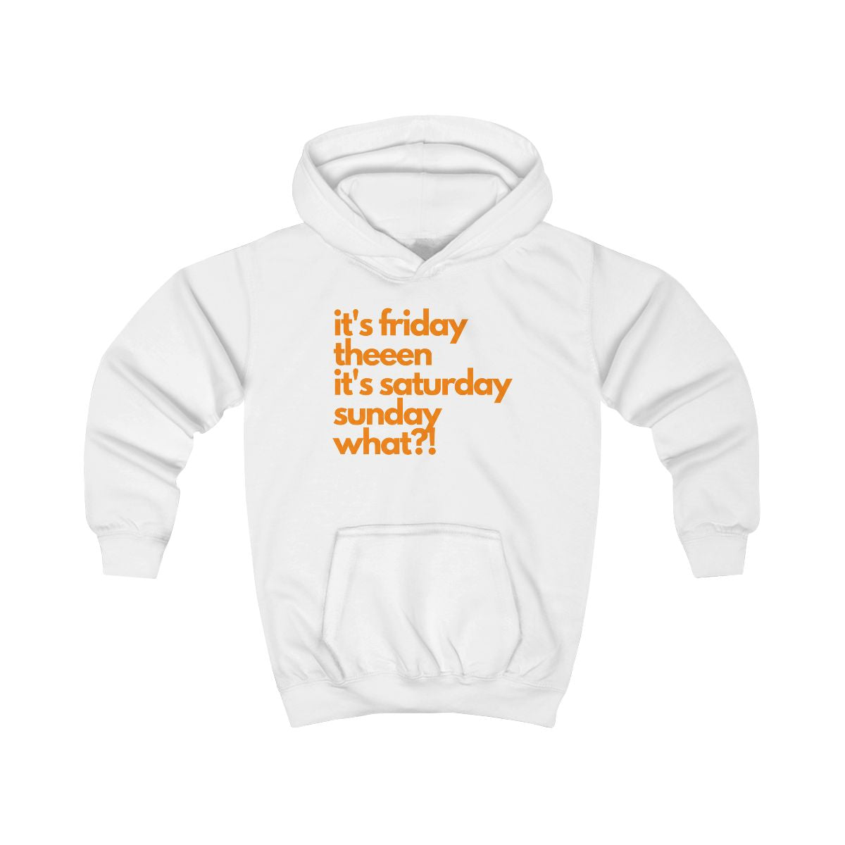 Friday Theeen Kids Hoodie