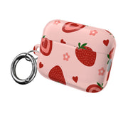 Strawberries And Hearts - Fruit Patterns AirPods Case 8