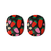 Abstract Strawberries Pattern AirPods Max Case 3
