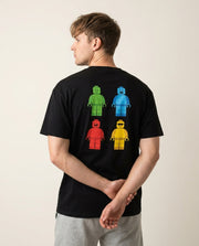 Bricks Figures Rainbow T-Shirt 1