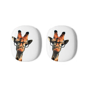 Hipster Giraffe Tumblr AirPods Max Case 3