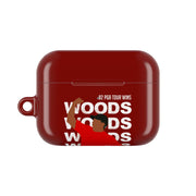 Woods Dark Red AirPods Case 6