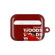 Woods Dark Red AirPods Case 7