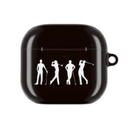 Golf Silhouettes AirPods Case 4