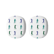 Golfer Silhouettes Pattern AirPods Max Case 3