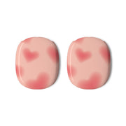 Gradient Red Hearts Pattern AirPods Max Case 3