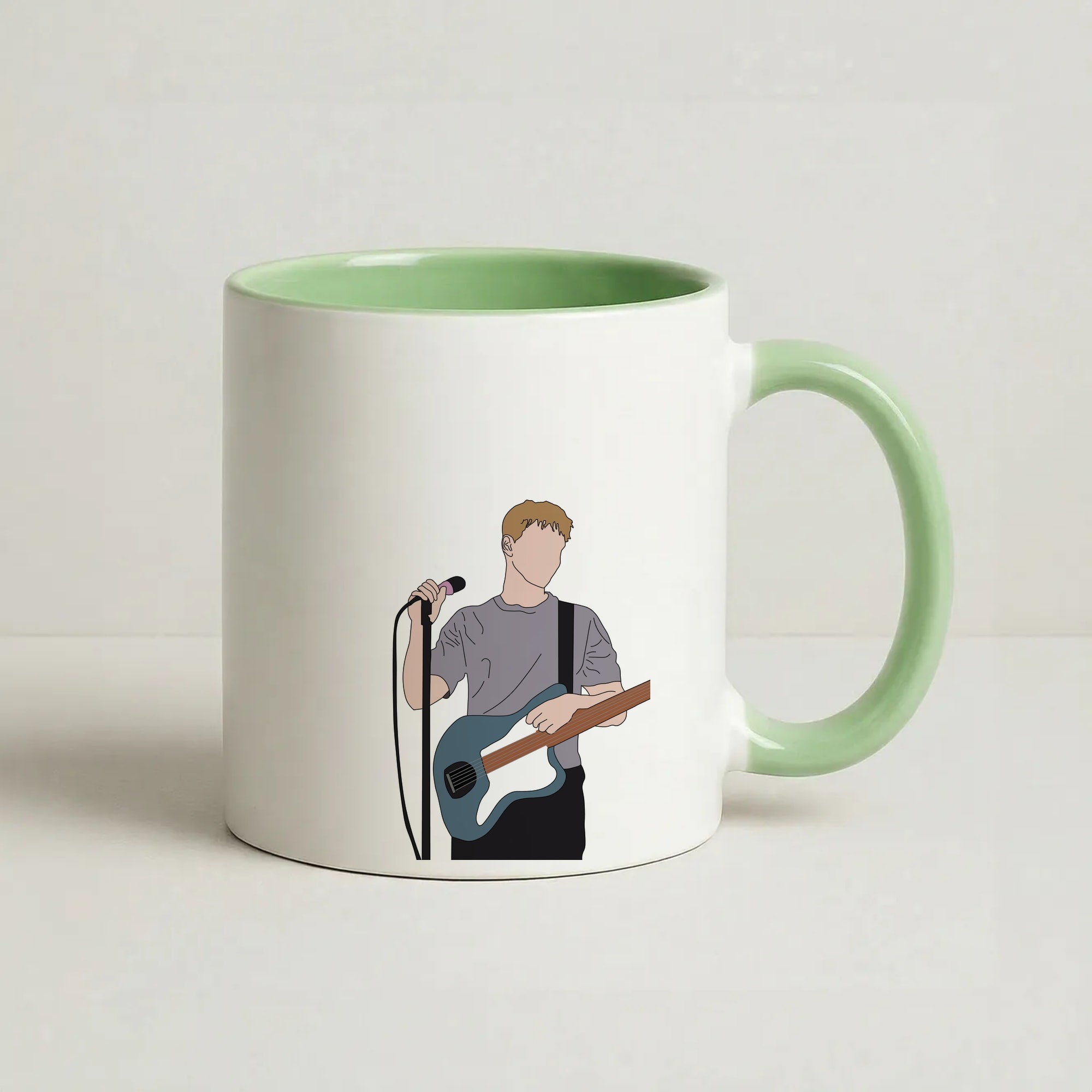 Performing - Fender Coffee Green Mug