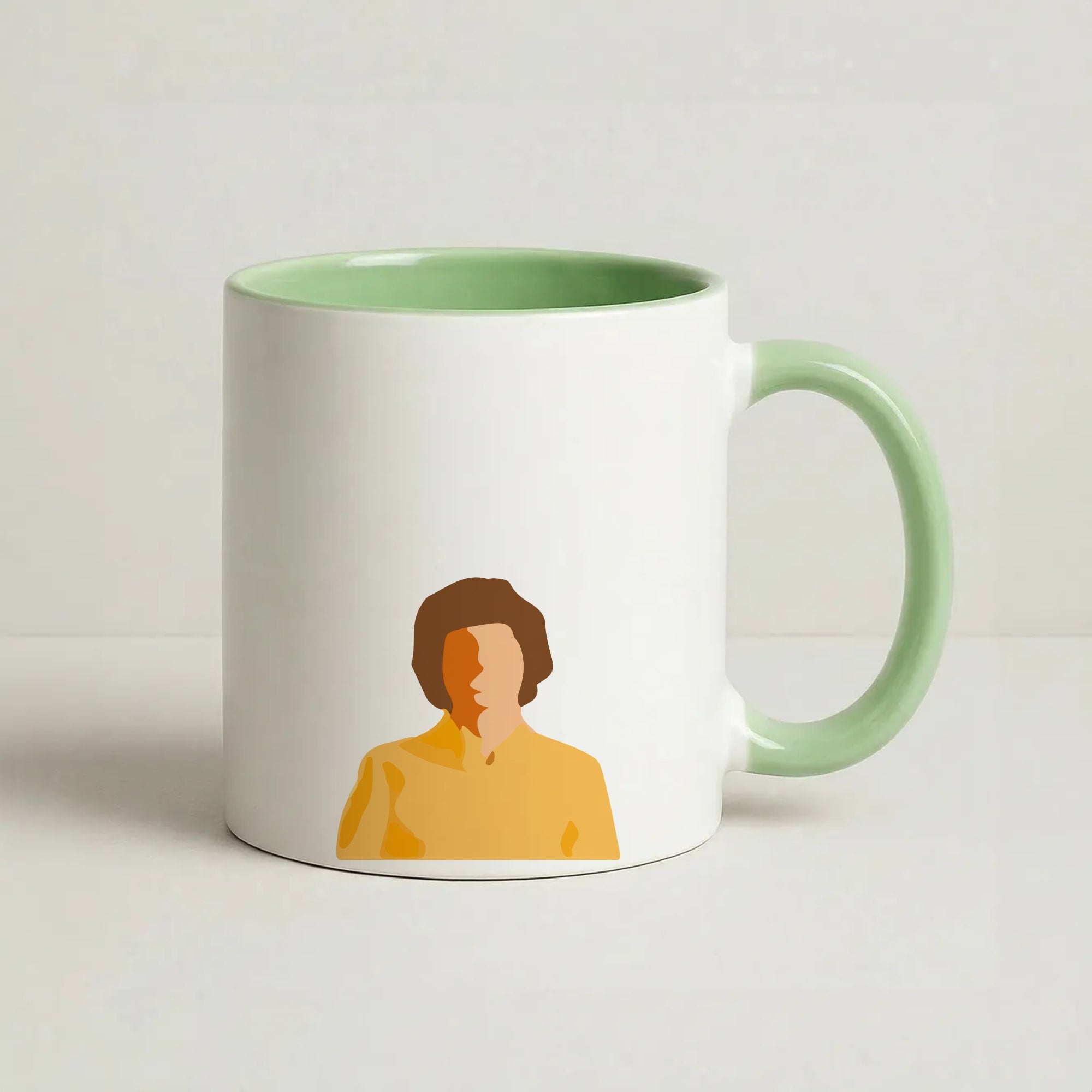 Faceless Mike - Stranger Things Coffee Green Mug